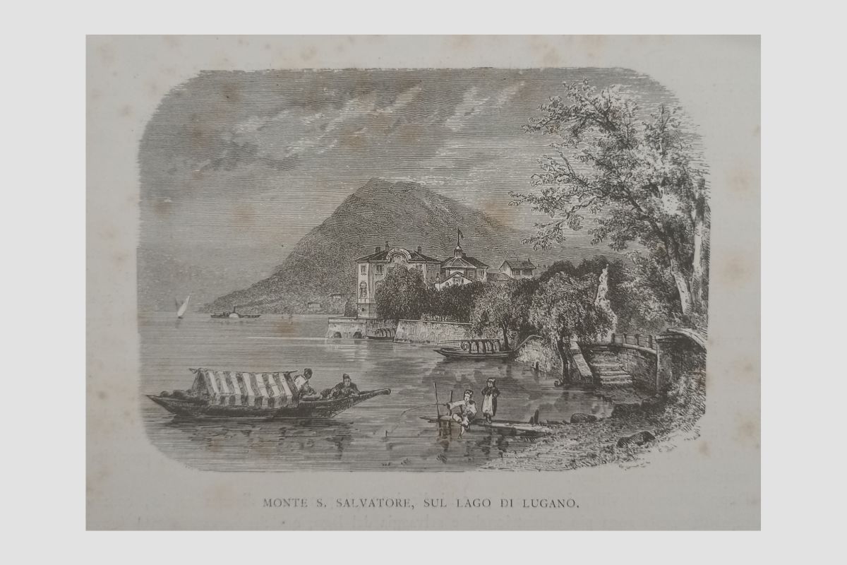 Monte San Salvatore, sul lago di Lugano